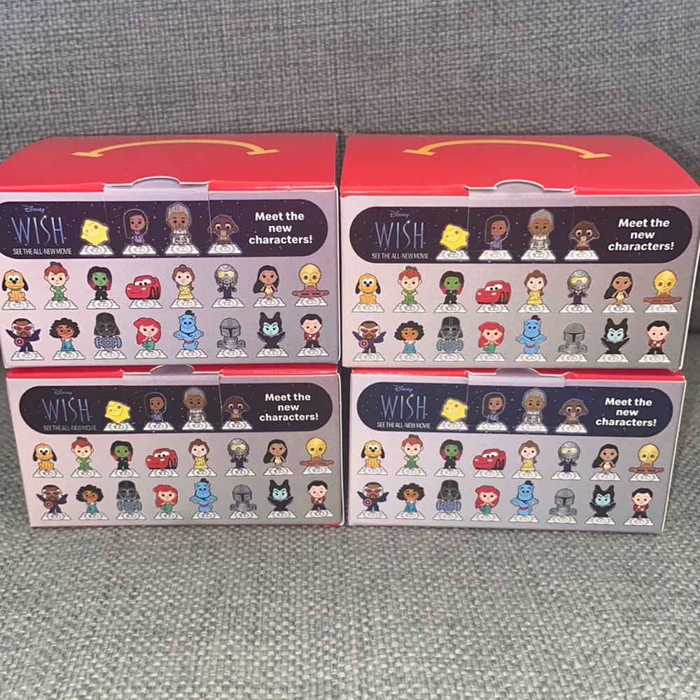 Limited Release! Disney 100 Anniversary Celebration McDonald’s 2023 Surprise Box